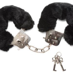 black bdsm handcuffs