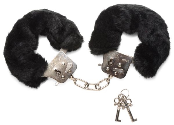 black bdsm handcuffs